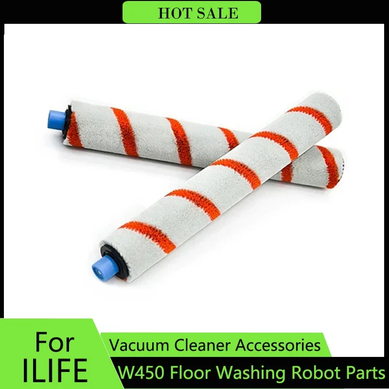 Роликовая щетка для робота-пылесоса ILIFE W450, основные щетки для мытья полов, запасные части, аксессуары