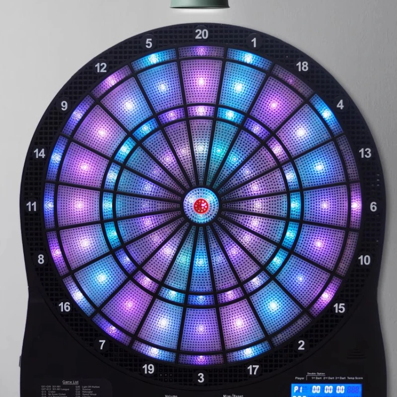 

Safety Luminous Electronic Dart Board Set Adult Children's Home Indoor Entertainment Bar Professional Competition Target