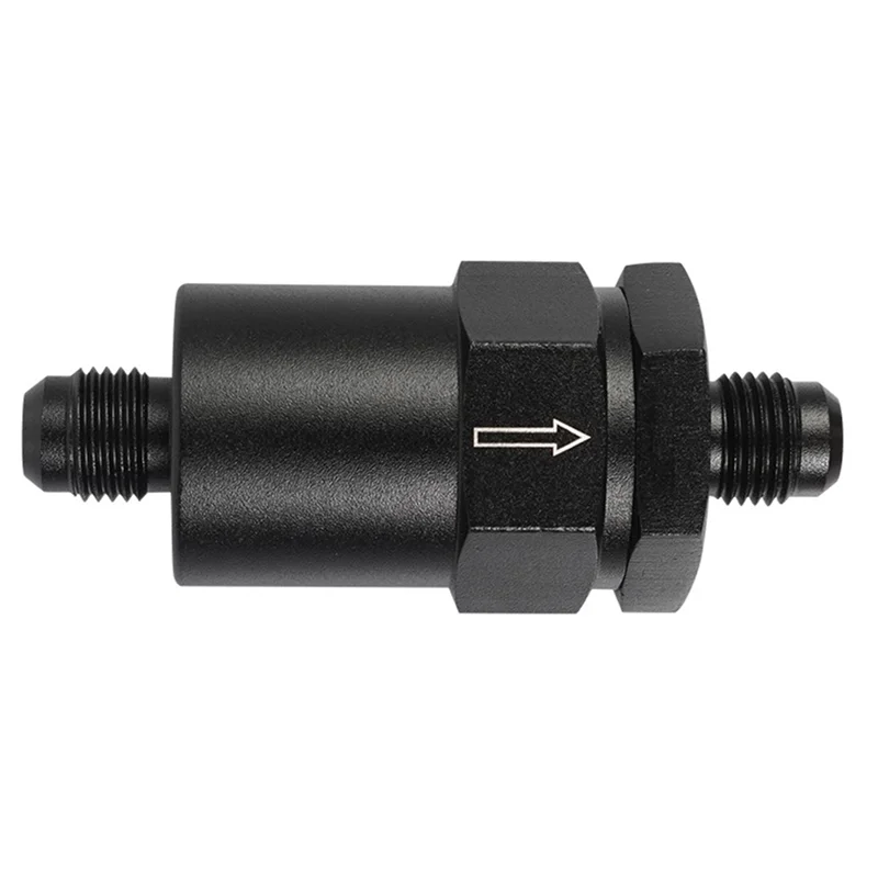 

Universal Car Fuel Filter Replacement Part Aluminium AN6 30Mm Inline Fuel Pipe Connector