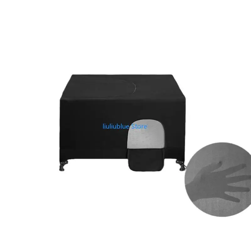 غطاء مظلة سرير محمول للأطفال الرضع ظلة لسرير اللعب يضمن إدارة فعالة للضوء قابلة للتنفس 62CF #4