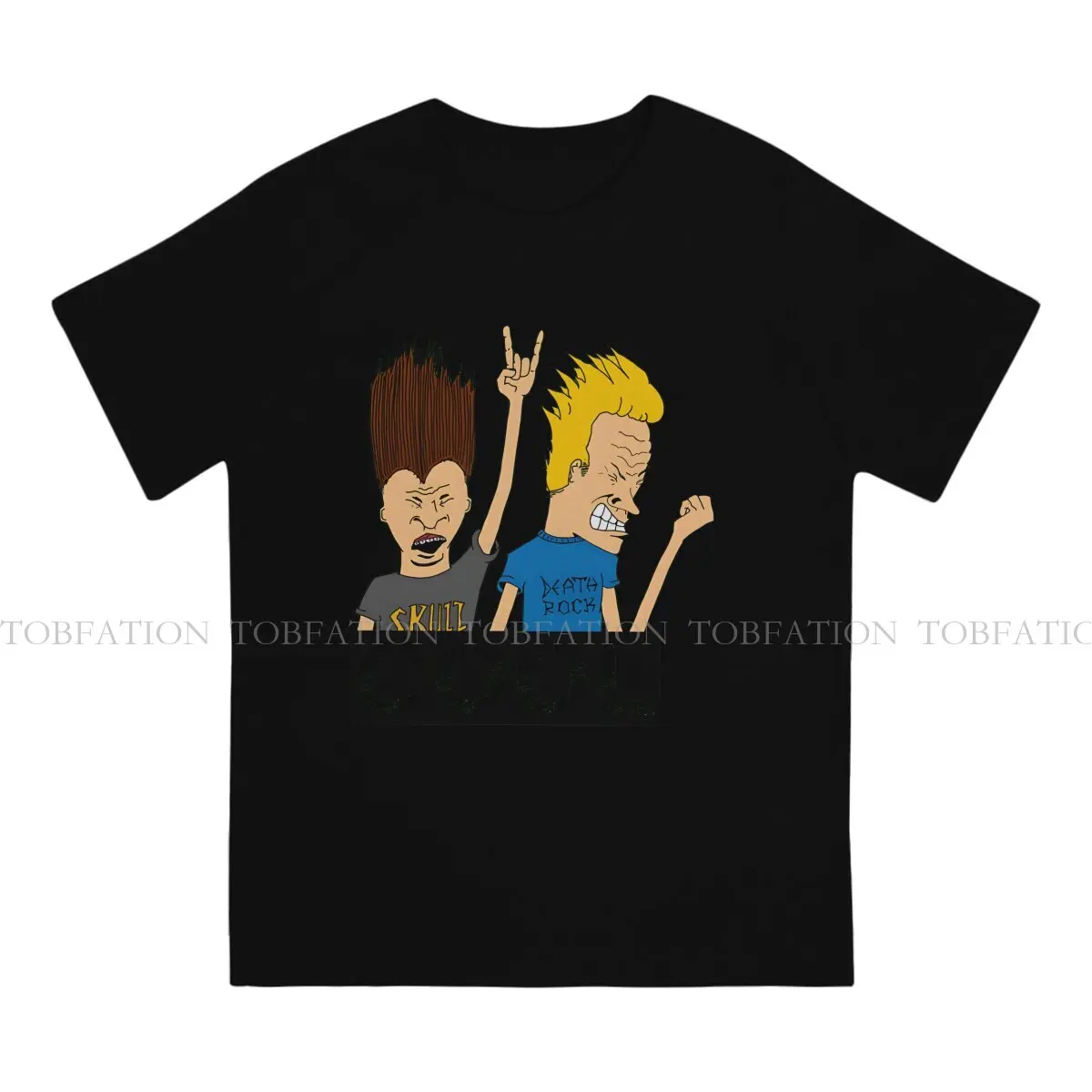 Beavis and Butt-Head Men's TShirt Cool Fashion T Shirt 100% Cotton Original Sweatshirts Hipster