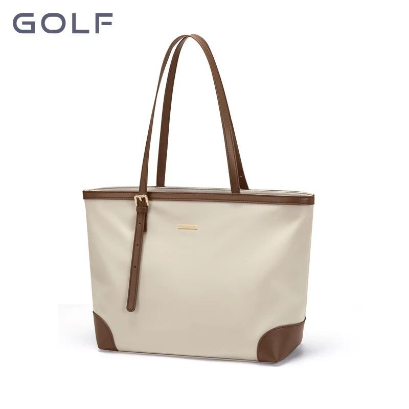 Golf Tote Bag for Women, Large Capacity Shoulder Bag, Casual Commuting Trendy Handbag, New Canvas Bag, Autumn and Winter, 2024