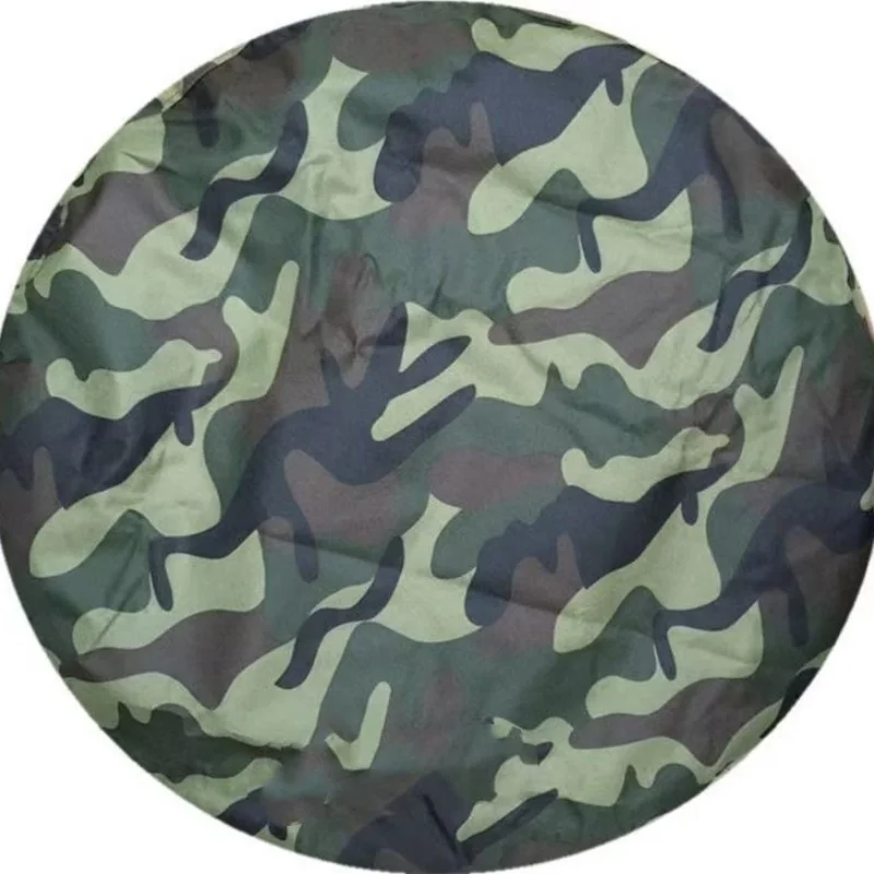 1PC Off-Road SUV Tire Cover, Car Trunk Tire Dust Cover, Oxford Cloth Camouflage Tire Cover, Only Cover