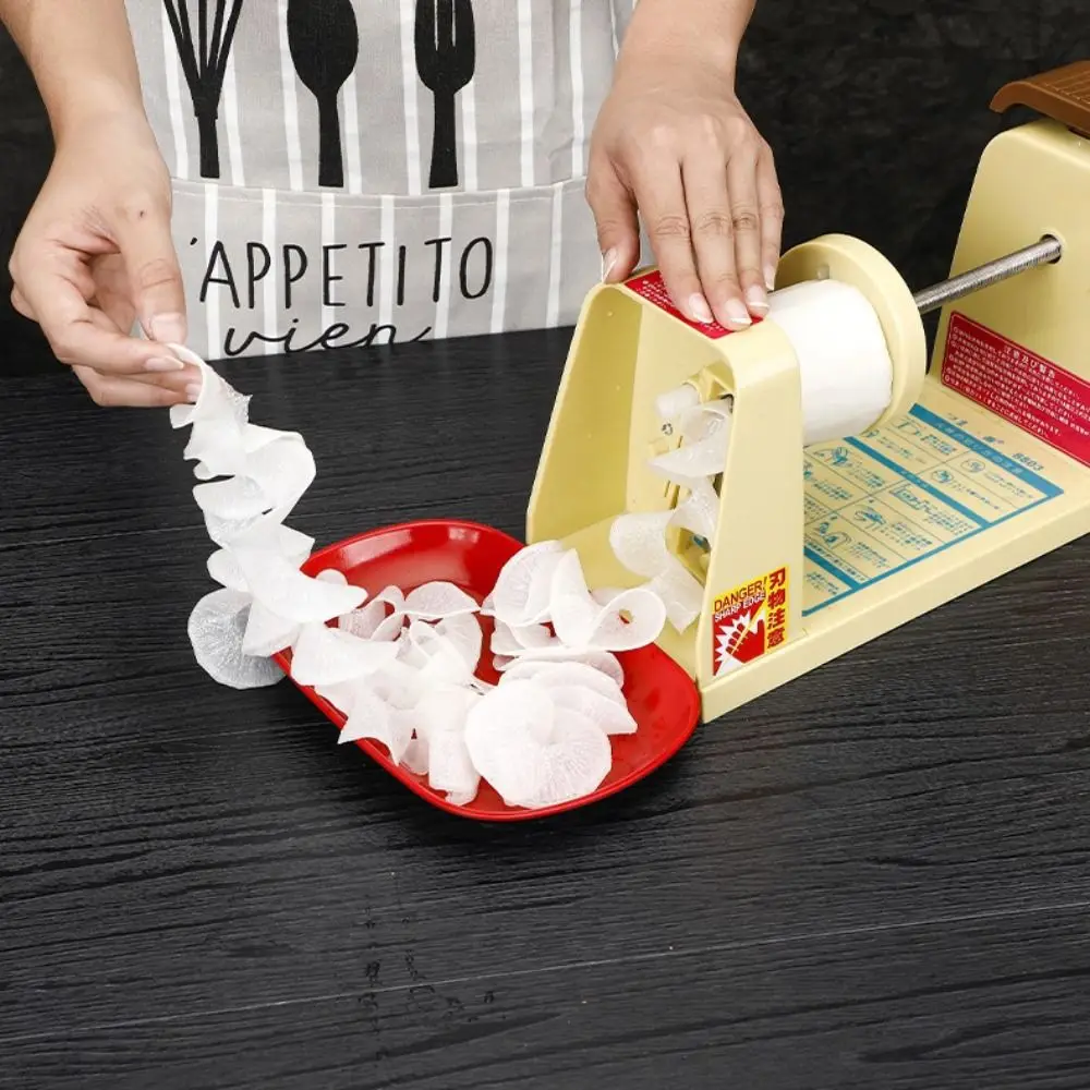 

ABS Vegetable Cutter Stainless Steel Automatic Sliced Potato Machine Hand-Rotating Multifunctional Grater Fruit Processing