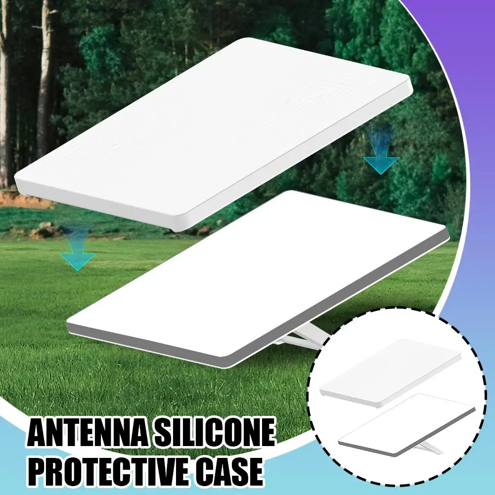 For StarLink Mini Silicone Protective Case Liquid Silicone Protective Case For Mini Waterproof Protector D9O2