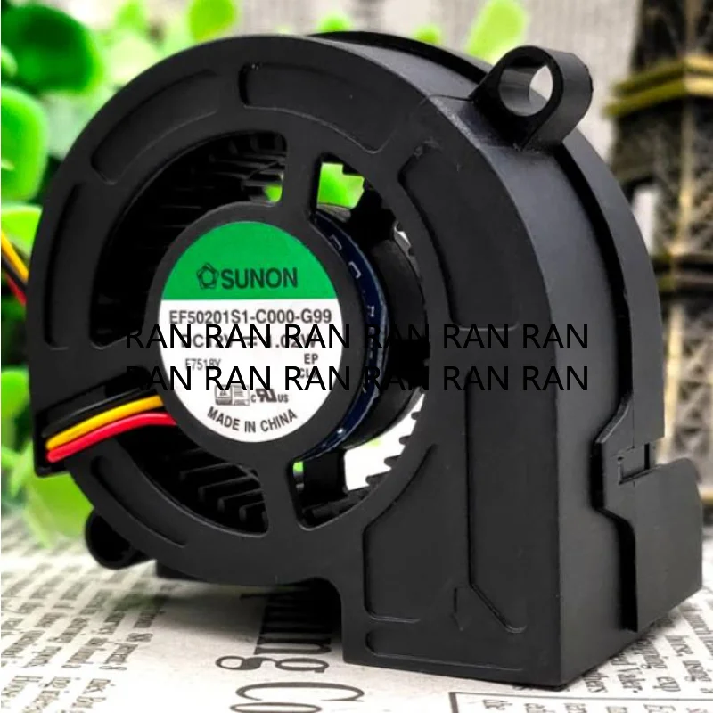 New CPU Fan for SUNON EF50201S1-C000-G99 12V 1.02W Maglev Centrifugal Turbine Cooling Fan 5020 50*50*20MM
