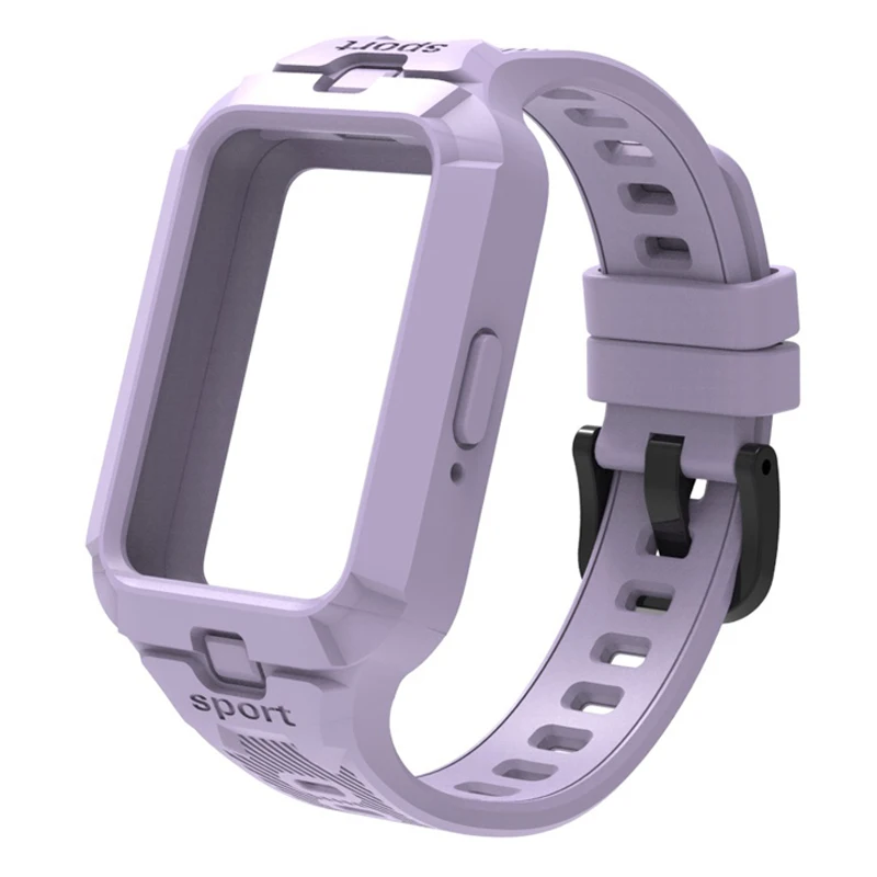Siliconen band voor Samsung Galaxy Fit 3 Sport Volledige cover Vervangende armband Polsband voor Galaxy Fit 3 Accessoires Correa