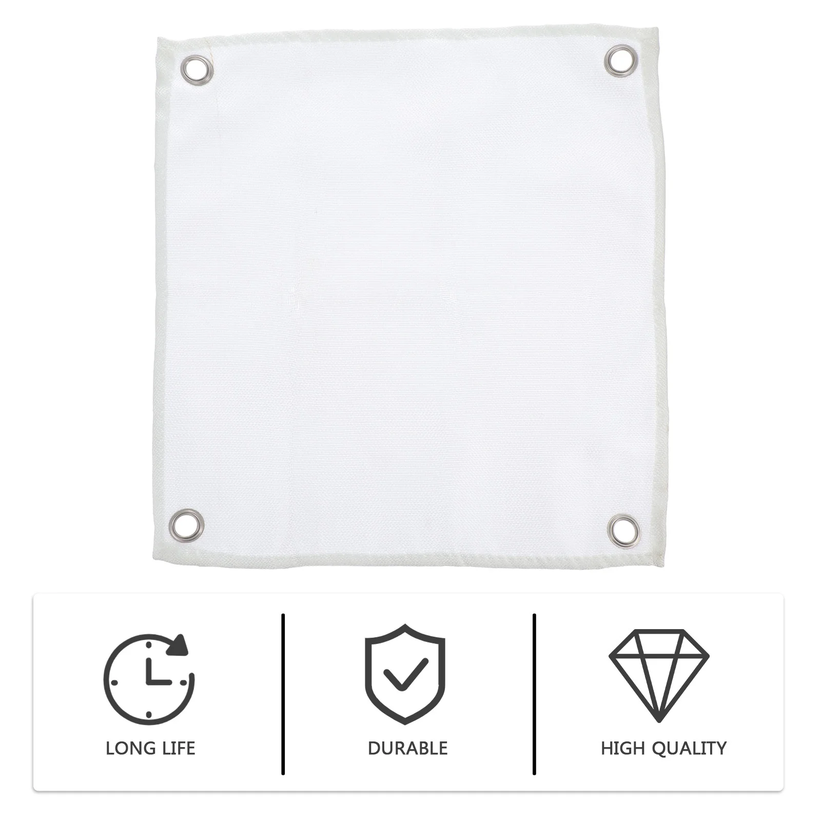 

1pc Fireproof Heat Resistant Mat Outdoor Camping Protective Blanket Barbecue Fiberglass Insulation Cloth Foldable Lightweight
