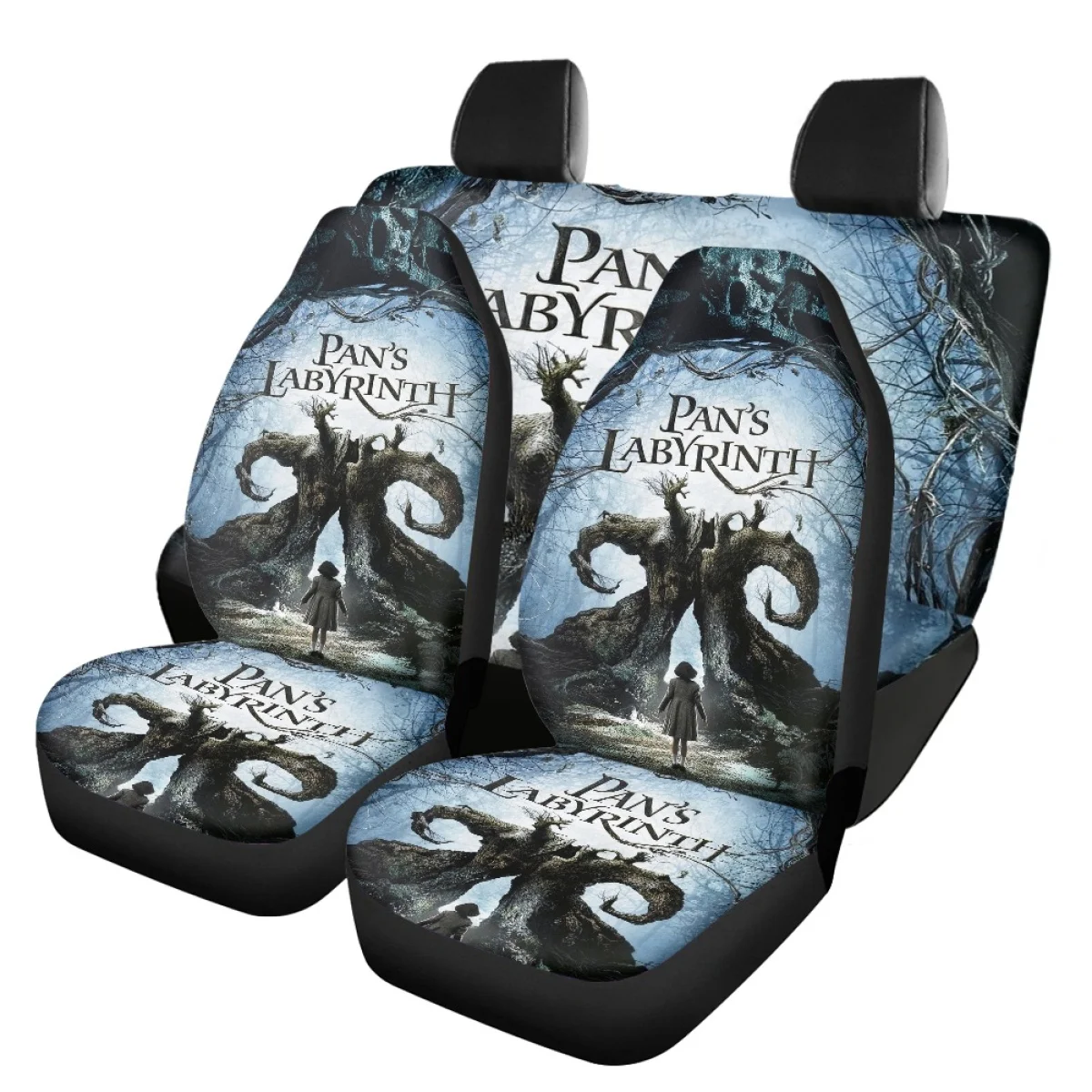 

Cartoon Pan's Labyrinth Print Vehicle Clean Protector Comfort Material Easy Installation High Quality Brand Design for Women Men