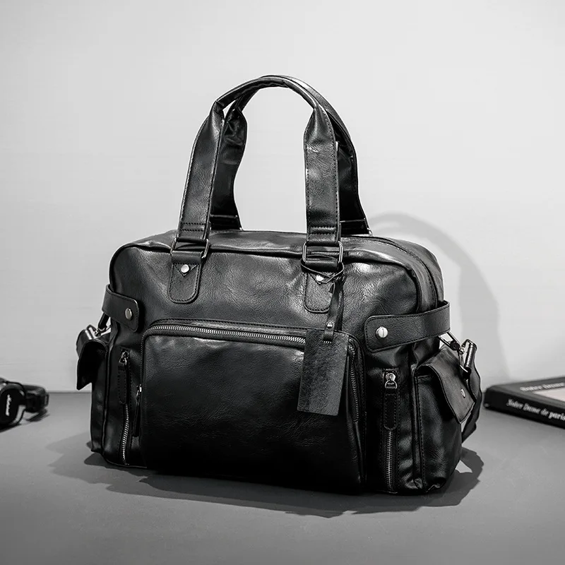Классические мужские сумки, мужские повседневные сумки через плечо, корейские модные дорожные сумки, модные мужские сумки
