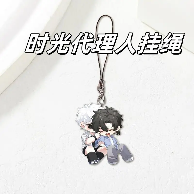 2 個アニメ LINKC リックチャールズアクリルかわいい携帯電話チェーンペンダントキーホルダーストラップバッグバックパックペンダント装飾ギフト
