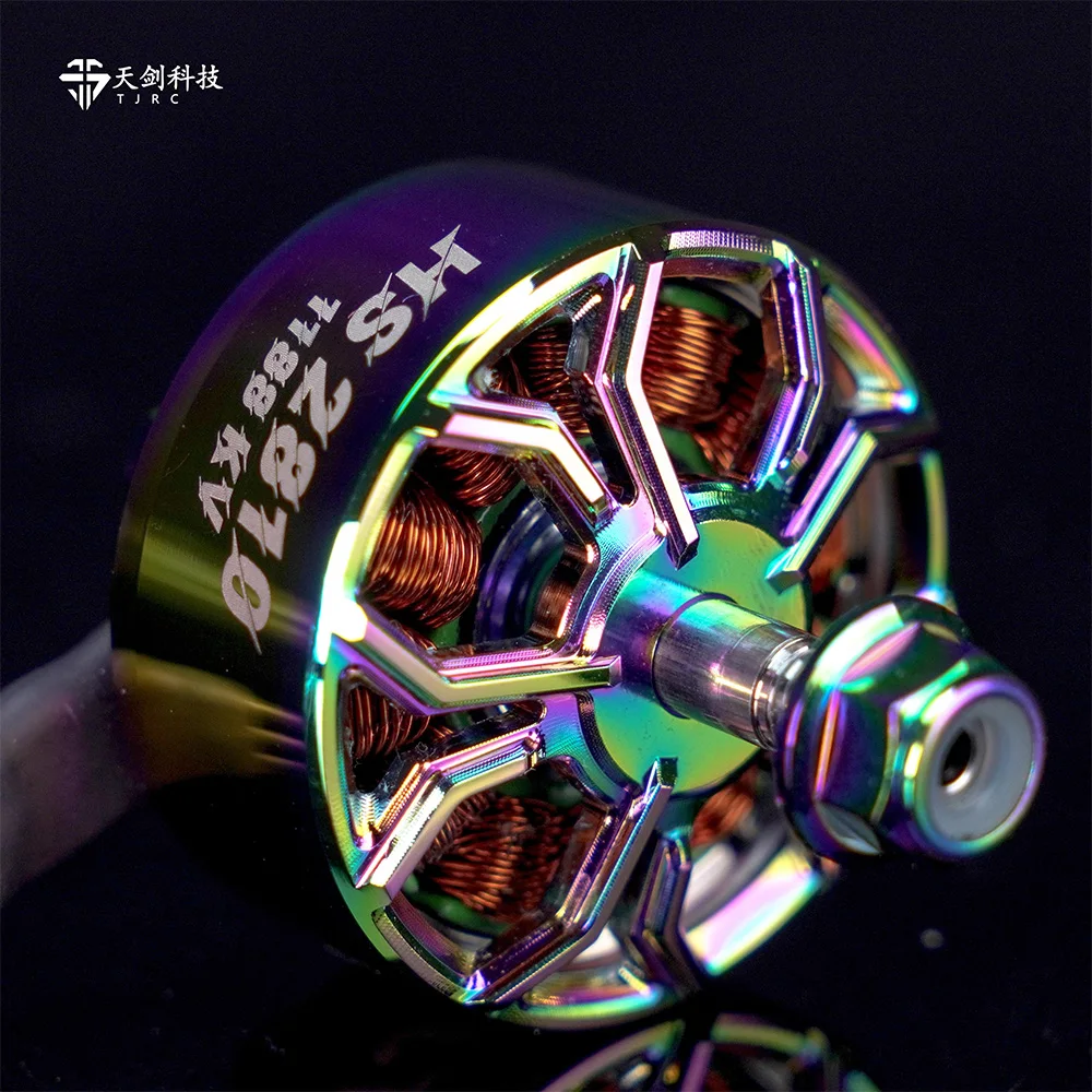 มอเตอร์ไร้แปรงถ่าน TJRC 2810 1188KV/2808 1388KV/3110 988KV 6S สำหรับโดรนแข่ง FPV และโดรน Freestyle
