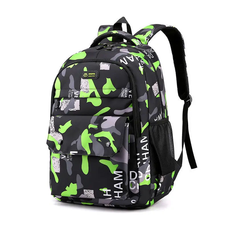 Children Primary Schoolbag Students Backpack Large Boy Capacity Shoulder Bag Kids Casual Camouflage Printed Backpacks Schoolbag