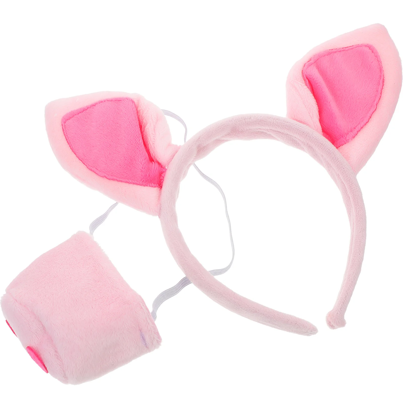 1 set di accessori per costumi animali con fascia per naso di maiale per cosplay, giochi di ruolo per feste, prestazioni, idea regalo, set di maiali decorativi