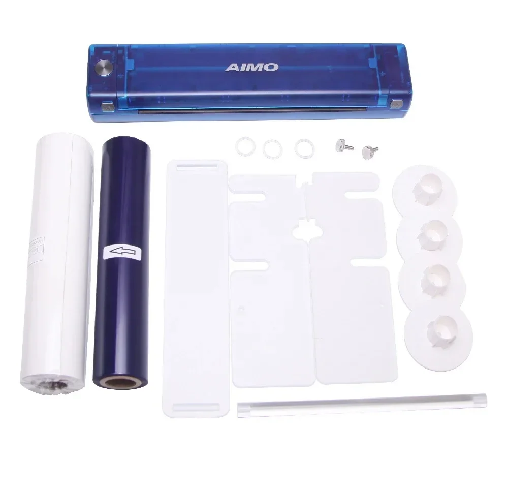 AIMO T08F Tattoo Printer Wireless Thermal A4 Transfer Machine With 30ml Roll Paper and Shell Set New Arrival