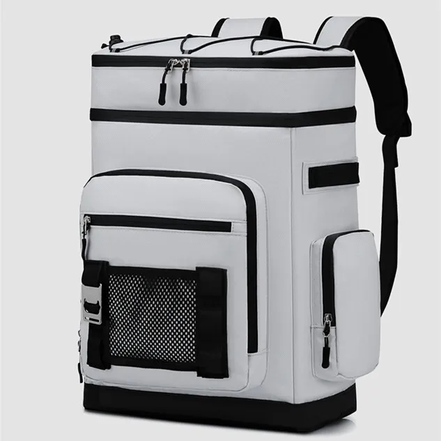 

Высококачественный новейший уличный рюкзак Ice Pack Ланч-бокс большой емкости Кемпинг Пикник Изолированный рюкзак Пляжные сумки