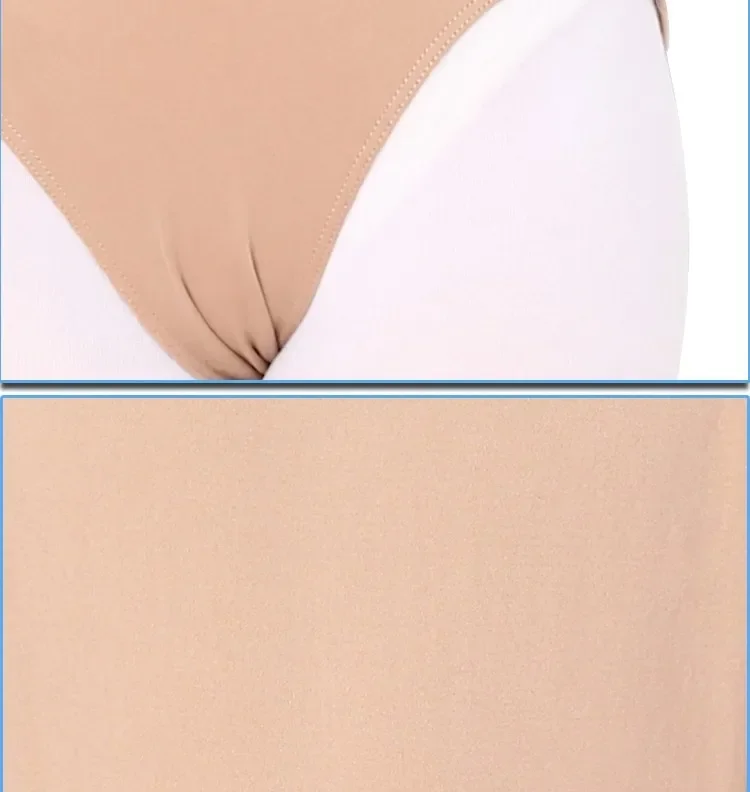 Kind Erwachsene Sexy Nahtlose Leibchen Haut Farbige Gymnastik Trikot Mädchen Kinder Tanzen Ballett Unterwäsche Badeanzug Nude Trikot – Detail 7