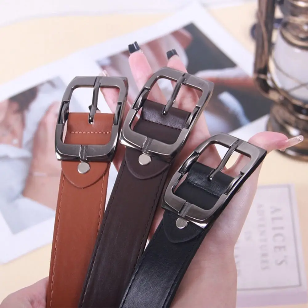 

Trendy Versatile Leather Belt Luxury Brand Man Business Leisure Belt Waist Strap