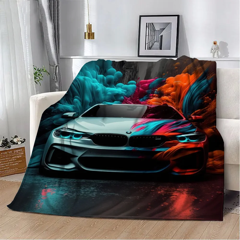 B-BMWS Decorative Sofa Blanket for Sofas Thermal Blankets for Bed Designer Throw Blanket Fluffy Microfiber Bedding Home Interior