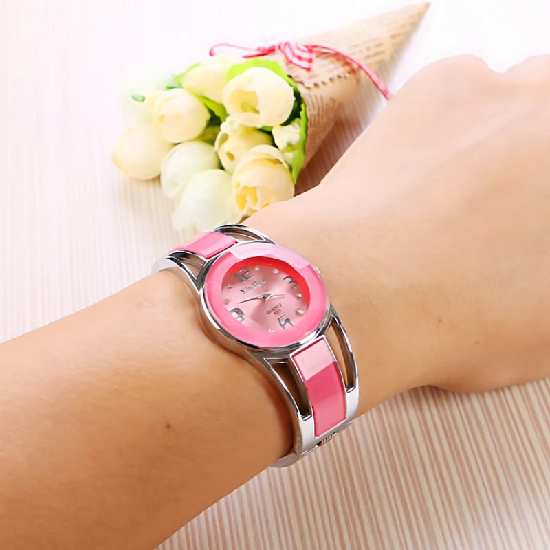 

New Fashion Lady Quartz Wristwatches Korean Edition Bracelet Watch Steel Band Trendy Women's Watch Fashion Watch