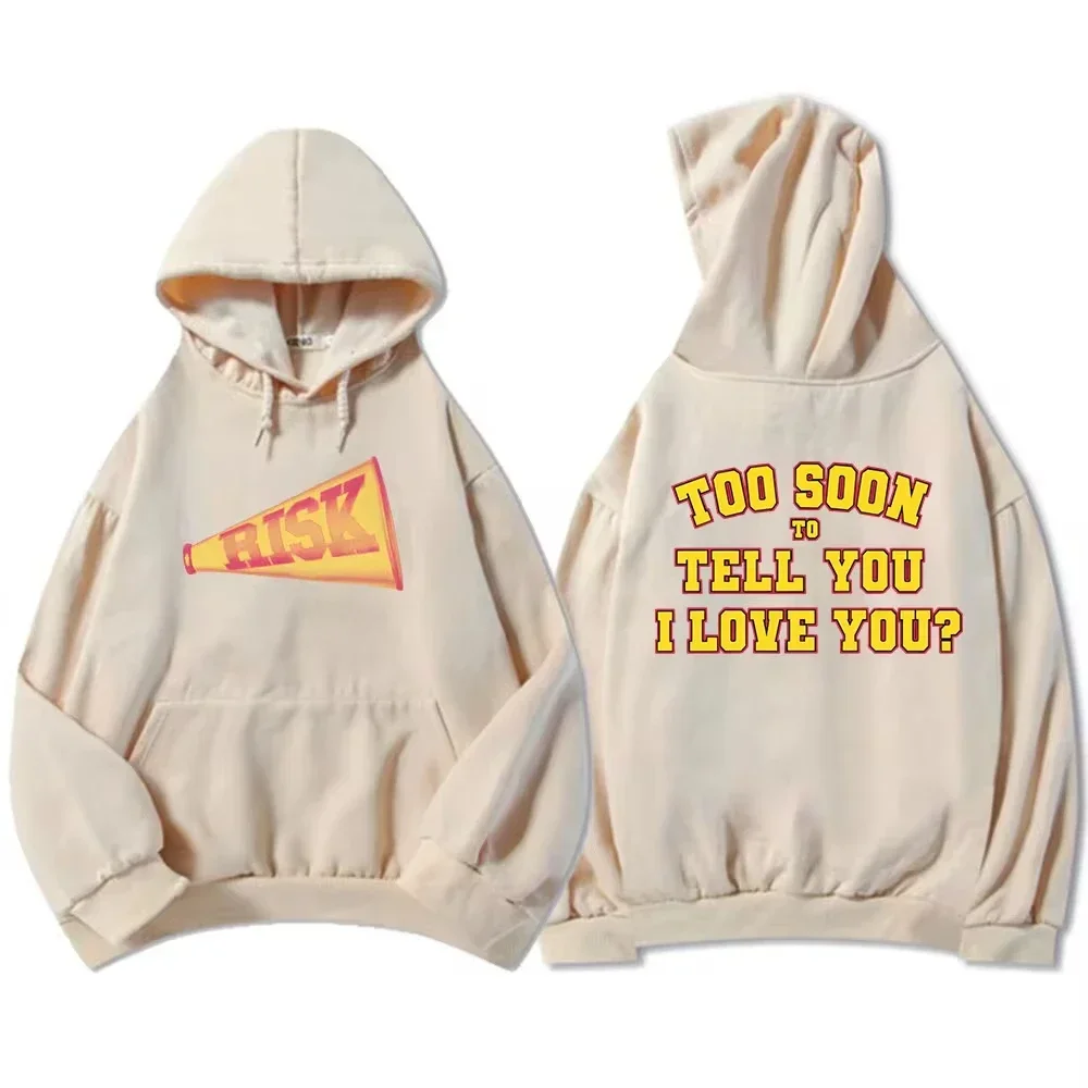 مغامرة سريعة جدا أخبرك أنا أحبك الرجال مقنعين البلوز Gracie أبرامز منقوشة البلوز الرجال سترة صوف دافئة