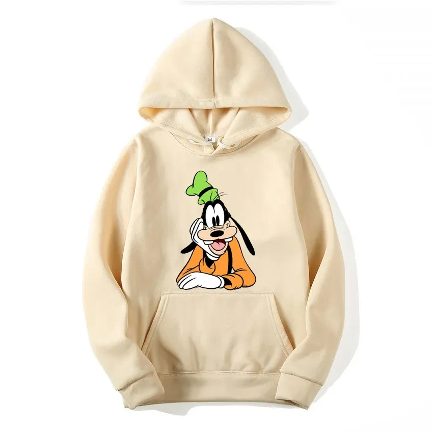 2024 New Fashion Goofy Women Hoodie Cartoon Anime Men Oversized Sweatshirt Spring Autumn Couple Pullover Clothes Tops