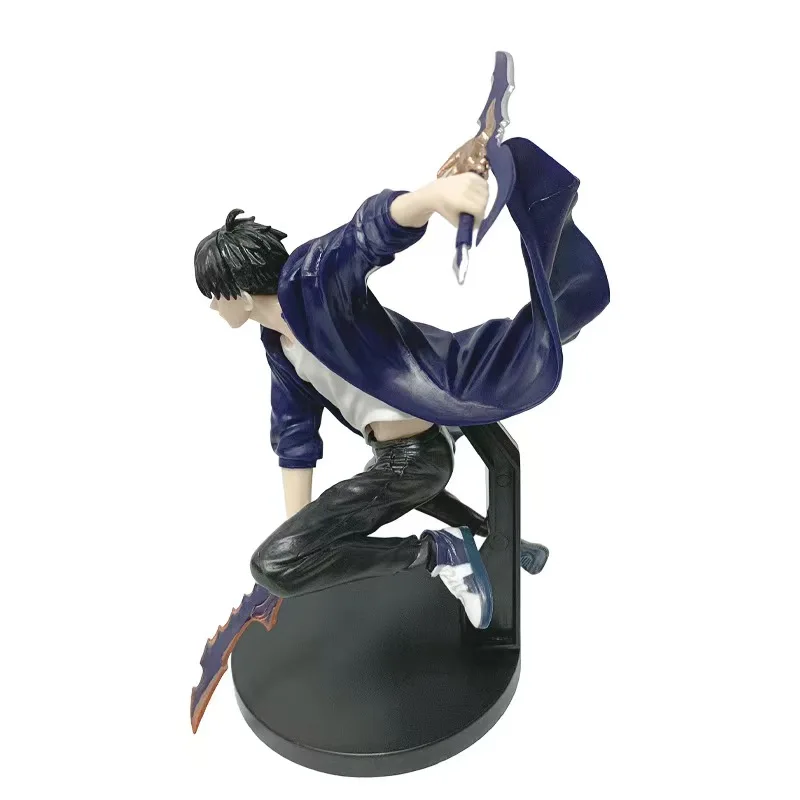

Solo Leveling Collect Anime Figures Sung Jin-Woo Figures Exquisite Toy Cape Doll Model Decor Action Figure Toy for Kid Christmas