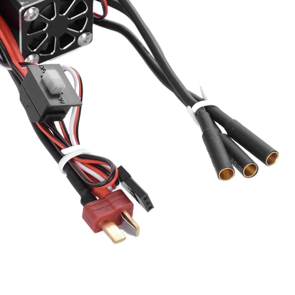 

1:10/1:8 External Rotor Brushless Motor Electronic Speed Controller 80A 3542-1850KV RC Remote Control Climbing Car Modification