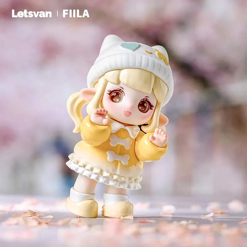 

Original Letsvan Fiila Colorful Mood Series Blind Box Trendy Toy Doll Desktop Ornaments Cute Girls' Peripheral Gifts