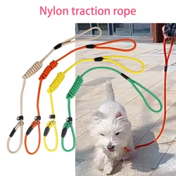150*1cm Dog Leash For Dog Outdoor Sports Nylon Holding Rope Dog Collar Pull-resistant Pet Braided Rope Dog Training Accessories