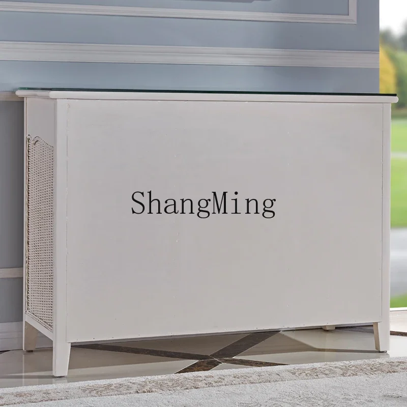 

CLL living room dining table cabinet, chest cabinet, entrance table, real vine vine dining cabinet