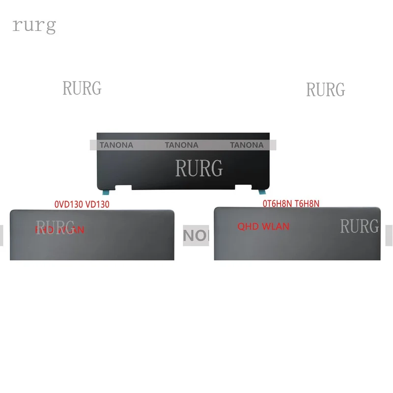 R+ Brand New 0MY45V 0T6H8N 0VD130 LCD Back Cover for Dell Pro 7 14 2-in-1 P704260 P704265