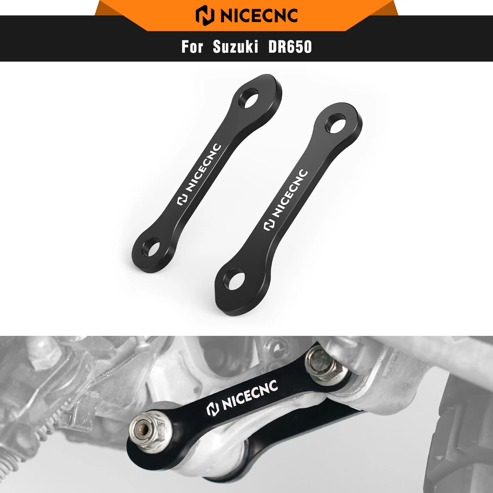 

For Suzuki DR650S DR650SE 1996-2024 Lowering Link 1" 25mm DR650S/SE DR 650 S DR 650 SE DR650 S DR650 SE DR 650S DR 650SE