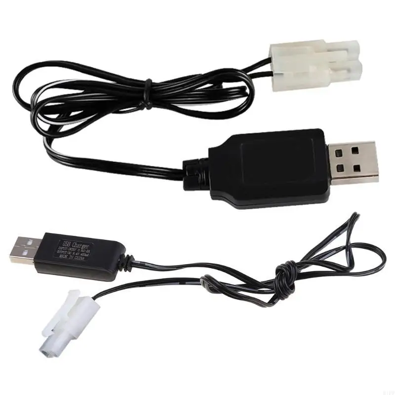 E1PF Charging Cable Battery USB Ni-Cd Ni-MH Batteries Pack KET-2P Plug Adapter 8.4V 250mA Output Car Accessories