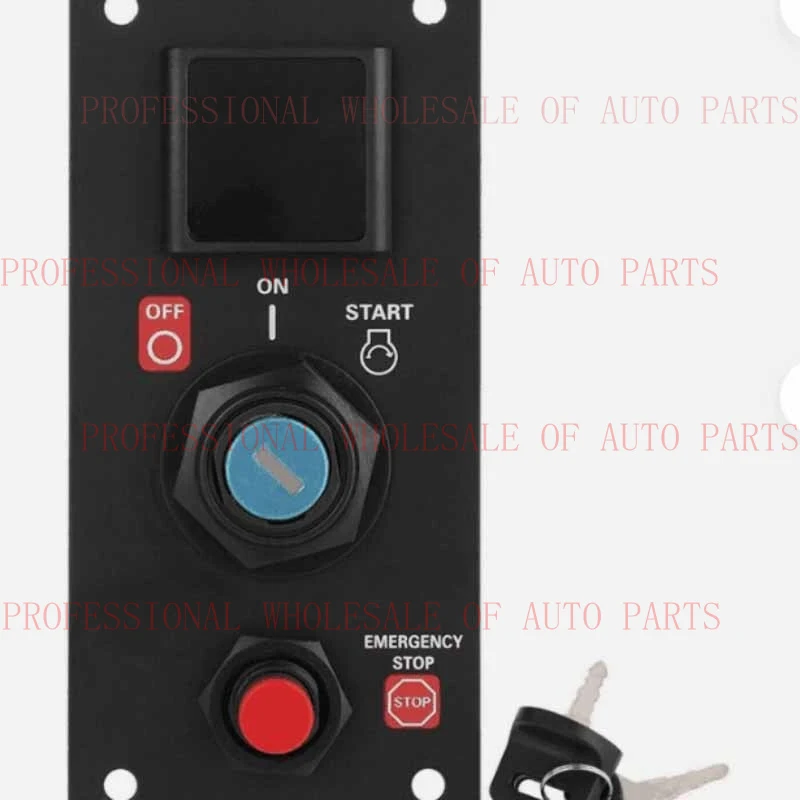 V+ 06323-ZZ5-764 Ignition Key Switch Panel For Honda Outboard Remote Control Box