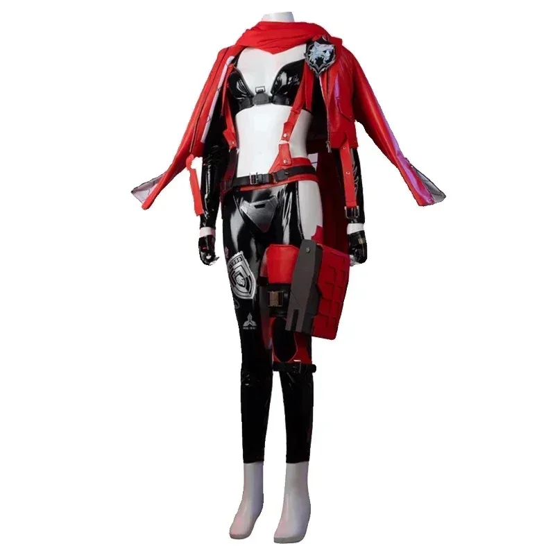 New Goddess Of Victory: Nikke Doujin Red Hood Cosplay Costume Women Sexy Clothes Comic-con Party Uniform Cos Clothing Full Set