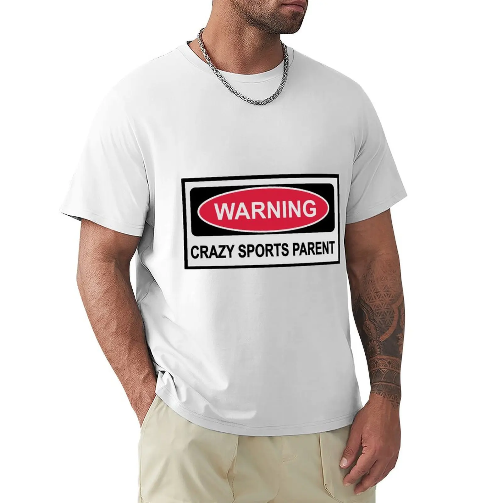 crazy sports parent T-shirt summer clothes customs quick-drying tees black t-shirts for men