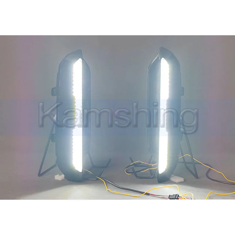 Kamshing 1 Set Modifying LED Daytime Running Light DRL For GAC Aion i60 2026 Front Fog Light Fog Lamp Daytime Light