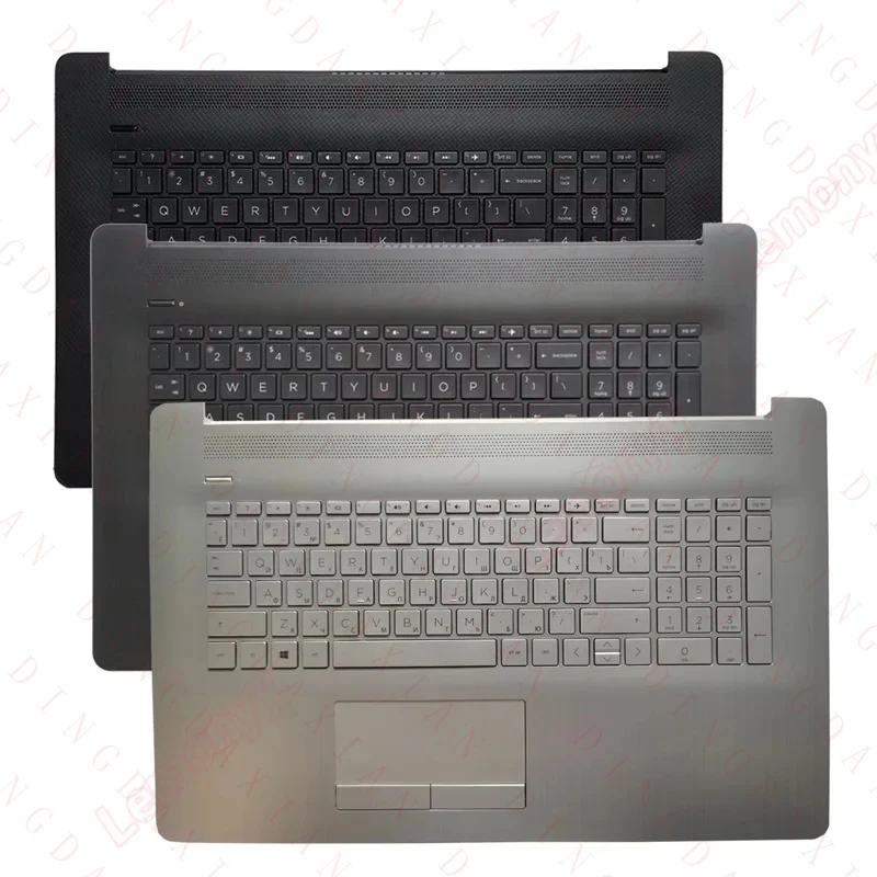 

F+ New Russian/US/UK Laptop Keyboard Palmrest Upper For HP Pavilion 17-BY 17T-BY 17-CA 17Z-CA 17G-CR 17Q-CS TPN-I133