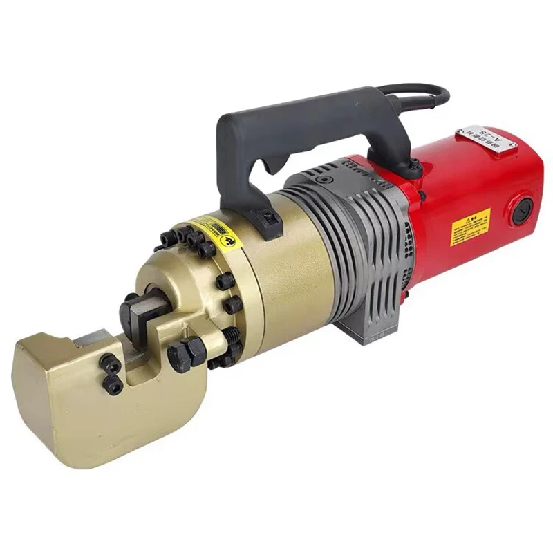A-28 Portable Electric Steel bar Shear Hydraulic Rebar Cutter 4-28mm Engineering High-Strength Alloy Steel Rebar Cutting Machine