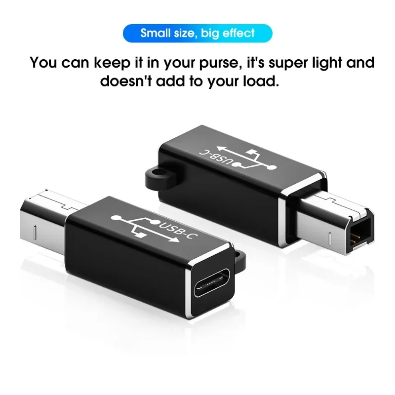 New Type C Female To USB B Male Scanner Converter Male Adapter Connhection Convertor for Printer Controller Piano Keyboard