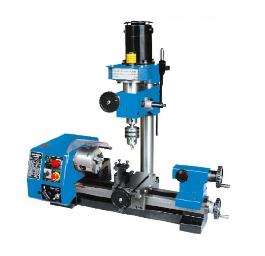 

Multi Purpose Combo Lathe Machine SP2301 Desktop Metal Milling Machine Drilling Machine for Metal