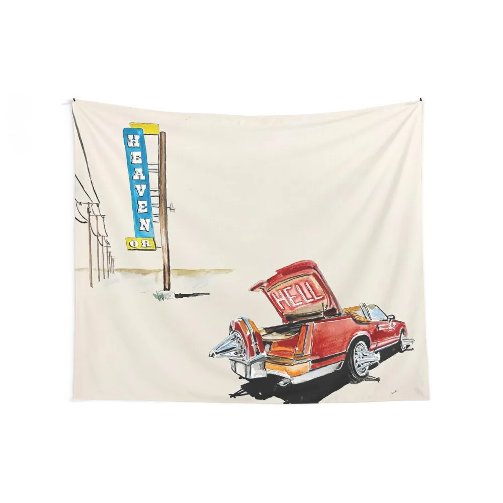 

Heaven Or Hell Tapestry Wall Tapestries Room Decor For Girls Tapestry