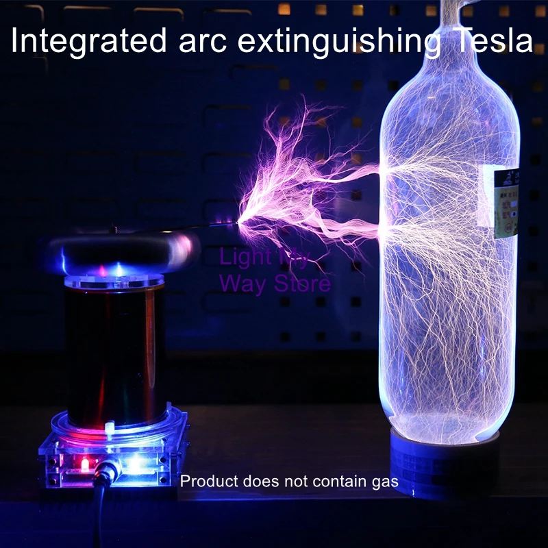 

SSTC finished high-frequency generator ignition lightning model drive board diy music Tesla coil