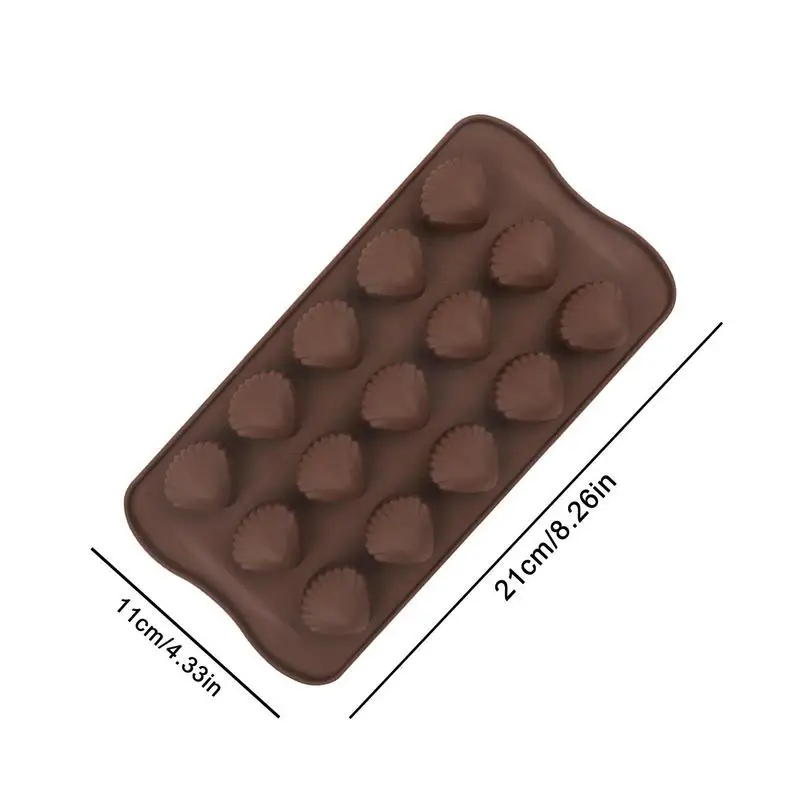 Silicone Chocolate Fructose Cake Baking Mold Pudding Ice Grid Candy Shaping Silicone Mold With Different Shapes