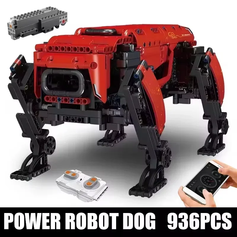 

MOULD KING 15066/15075 Technical Robot Toys Motorized Boston Dynamics Big Dog Model AlphaDog Building Blocks Bricks Kids Gifts