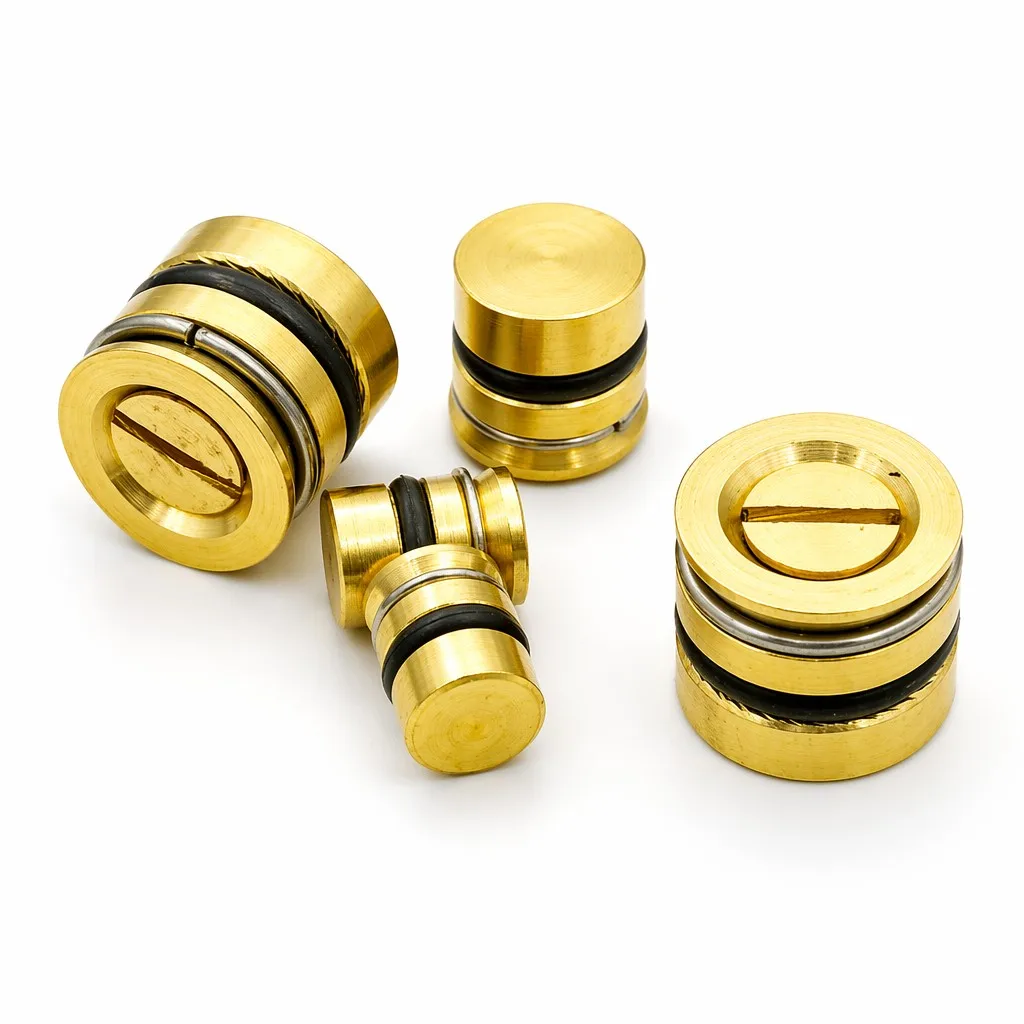 10PCS JWP6 JWP8.5 JWP10 JWP12 JWP14 Brass Cooling Circuit  Plug Mold Water Channel Sealing Insert Mold Accessories
