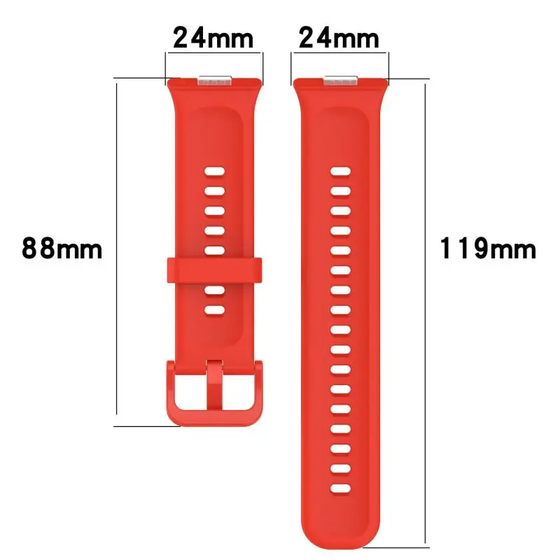 Siliconen Band Voor Huawei Watch Fit 3 Smart Watch Vervanging Polsband Sport Armband Polsband Fit3 Accessoires Riem Case