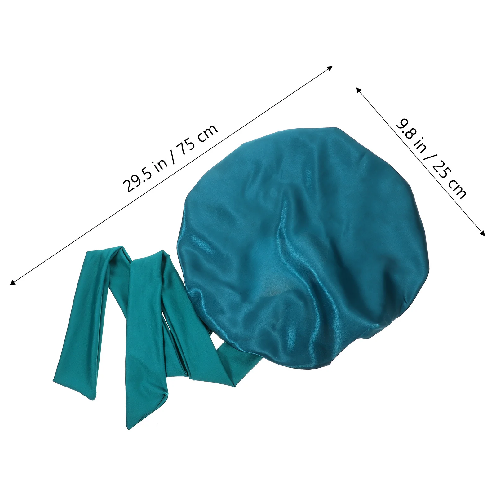 قبعة بونيه مرنة للنوم، تصميم لطيف على شكل فيونكة، إكسسوار متعدد الاستخدامات، إعلان مكياج يطلق النار بألوان نابضة بالحياة