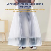 Trash Bags Large Capacity Trash Bag Disposable Thickened Storage Bags Clear Recycling Bin Liners Bags Plastic Refuse Sacks